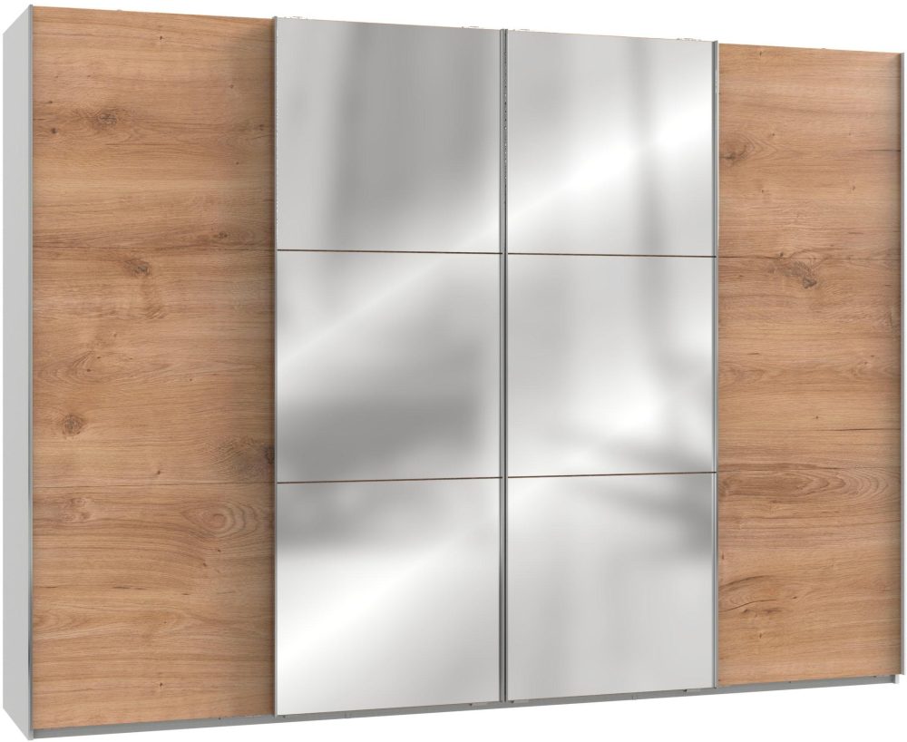 Fresh To Go Schwebetürenschrank »Level«, mit Synchronöffnung