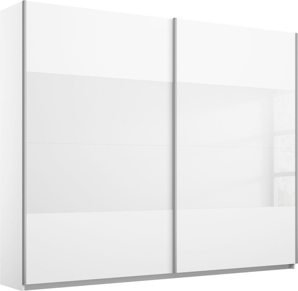 rauch Schwebetürenschrank »Quadra«, mit Glaselementen