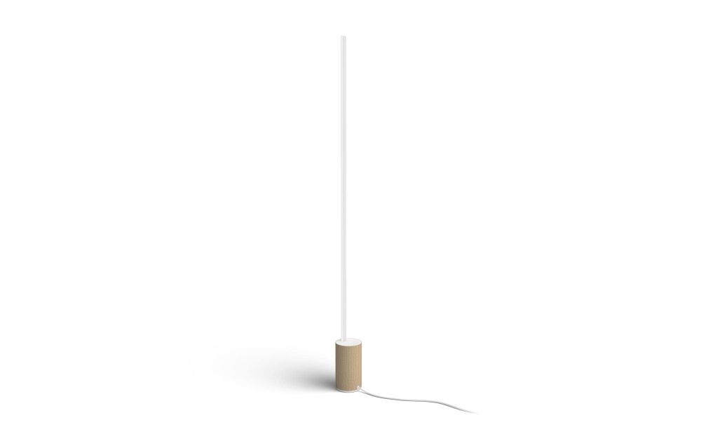 Philips Hue Gradient Signe Oak Stehleuchte 1800lm