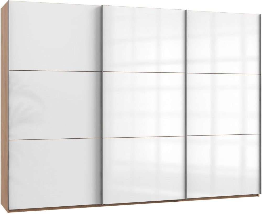 Fresh To Go Schwebetürenschrank »Level«, mit Glastüren