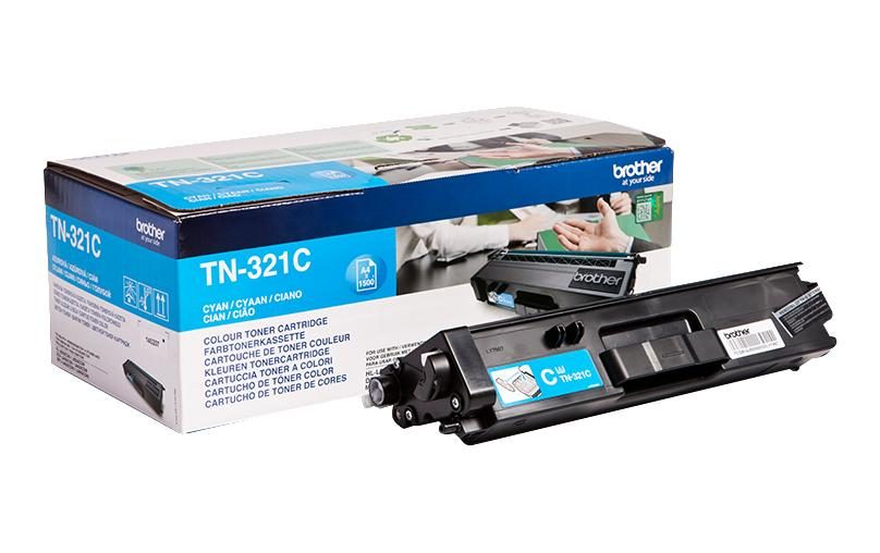Original Tonerpatrone cyan Brother TN-321C