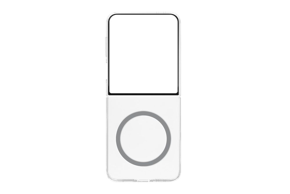 SAMSUNG Clear Magnet Case, Backcover, Samsung, Galaxy Z Flip7, Transparent