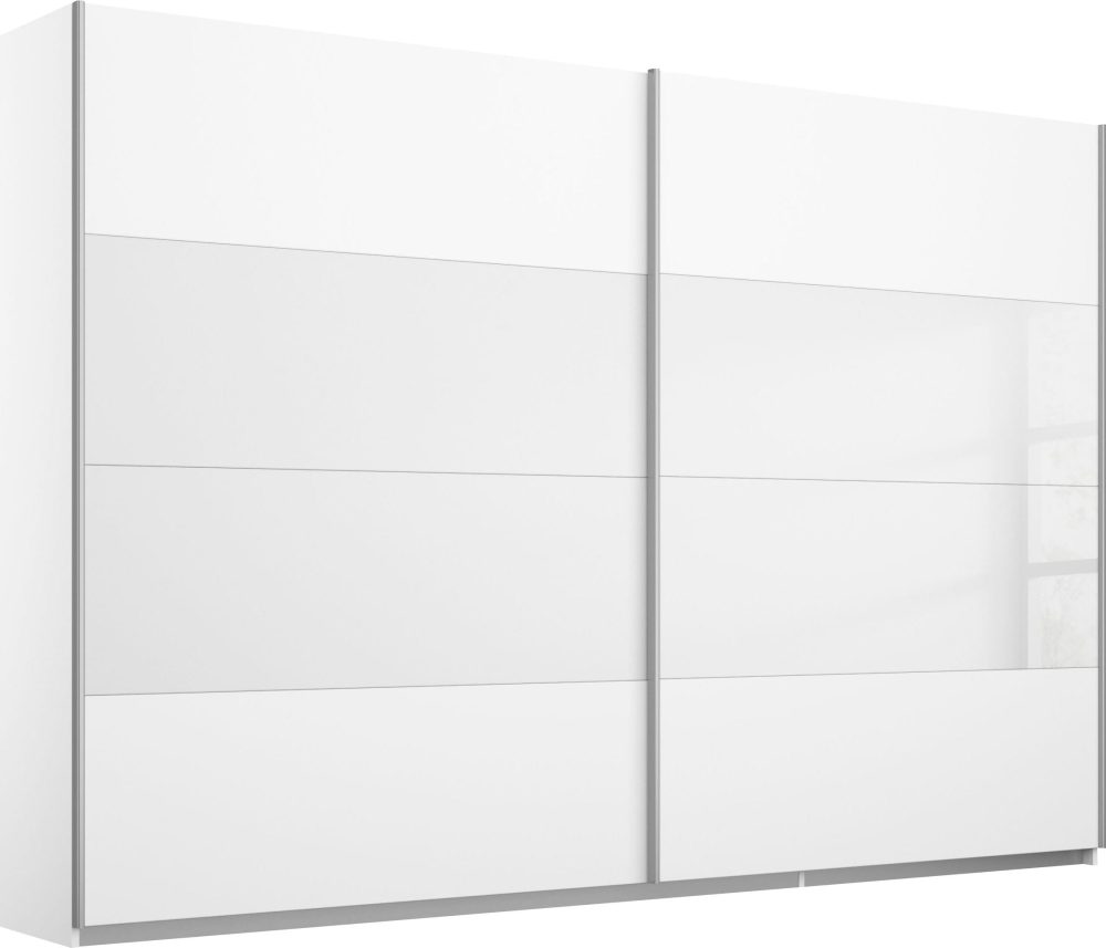 rauch Schwebetürenschrank »Quadra«, mit Glaselementen