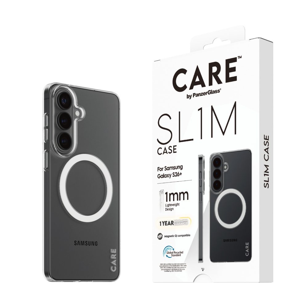 PanzerGlass Backcover Samsung Galaxy S26+ Transparent Induktives Laden CR25459