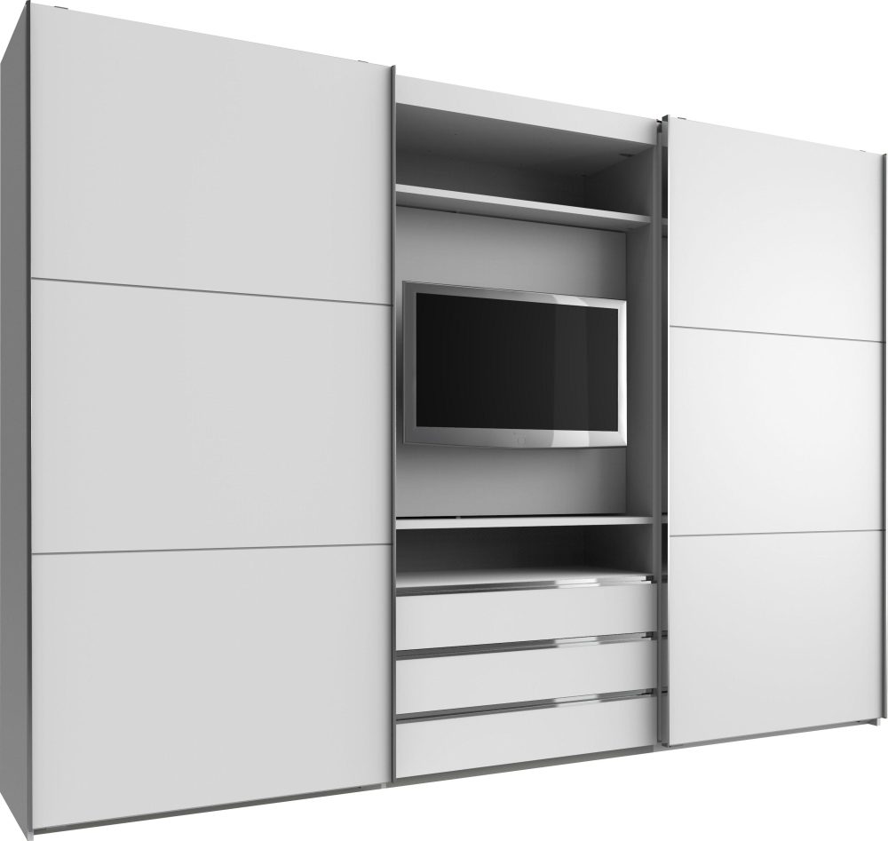 Fresh To Go Schwebetürenschrank »Magic«, mit drehbaren TV-Element