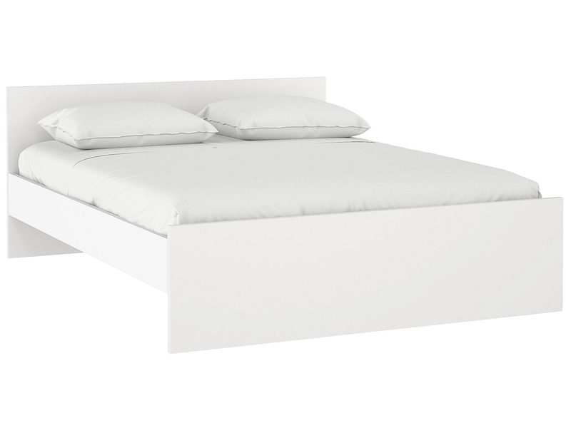 Bett NAIA 160x200cm matt weiss