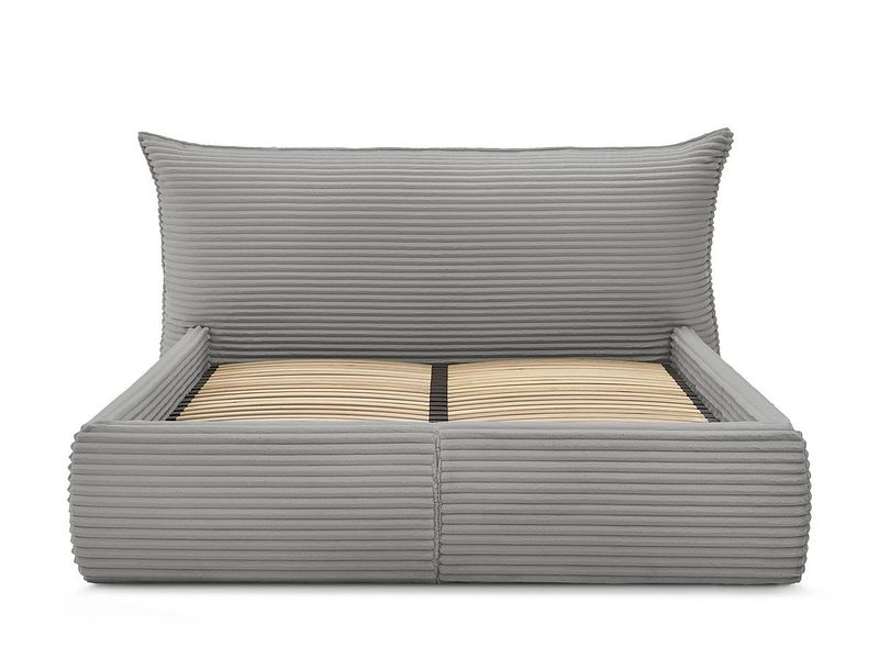 Bettkasten BOBOCHIC JADE 180x200cm stoff dunkelgrau