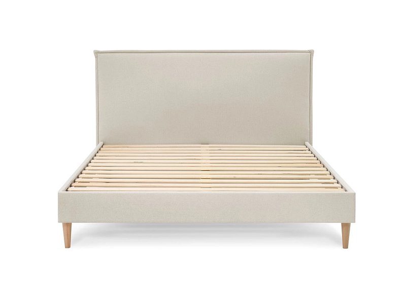 Bett BOBOCHIC SARY 160x200cm natürlich beige
