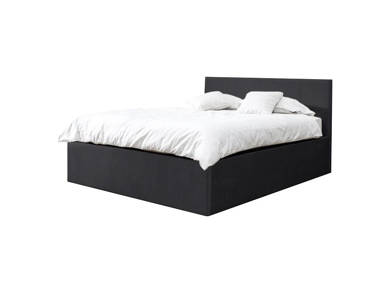 Bett BOBOCHIC VIVARA 160x200cm dunkelgrau