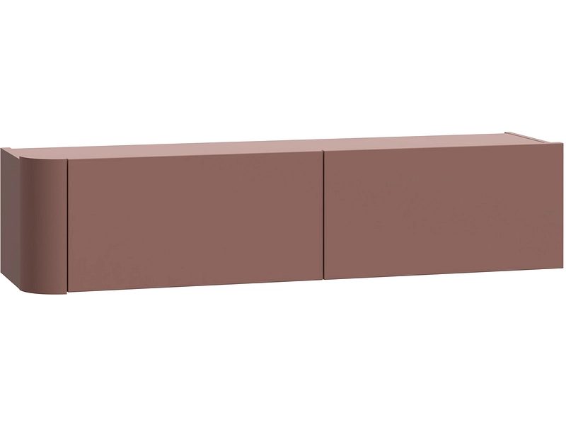Wandregal BREATHTAKER terrakotta 34.8x128.6x29.5cm
