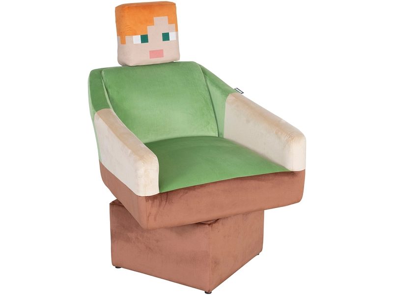 Sessel MINECRAFT ALEX Polyester grün Drehsitz
