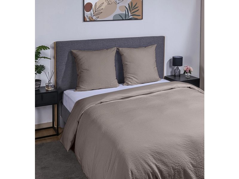 Bettwäsche SEERSUCKER 240x240cm + 2*65x65cm baumwolle