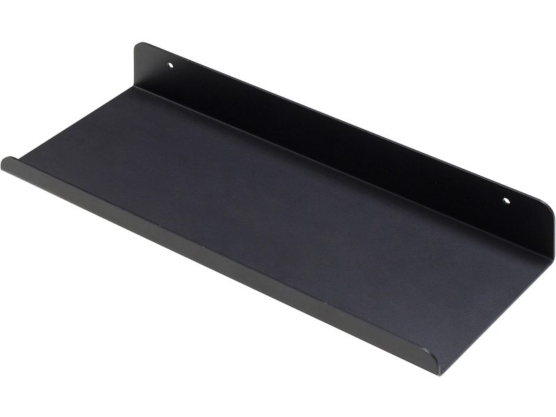 Regal für Akustikplatten IRON schwarz 12x30x4cm