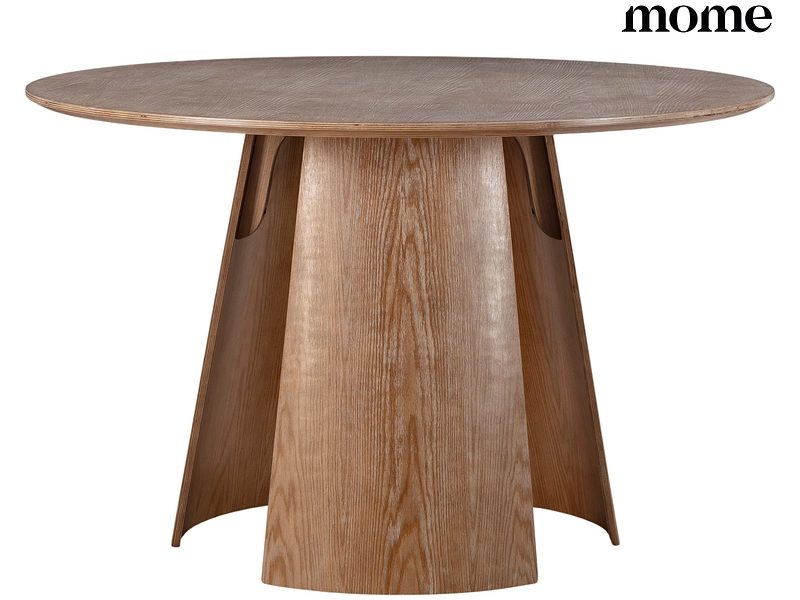 Tisch MOME ZURI 120x120x75cm eiche gebleicht