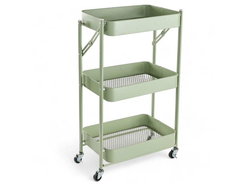 Servierwagen CANTOL grün 35x50x90cm