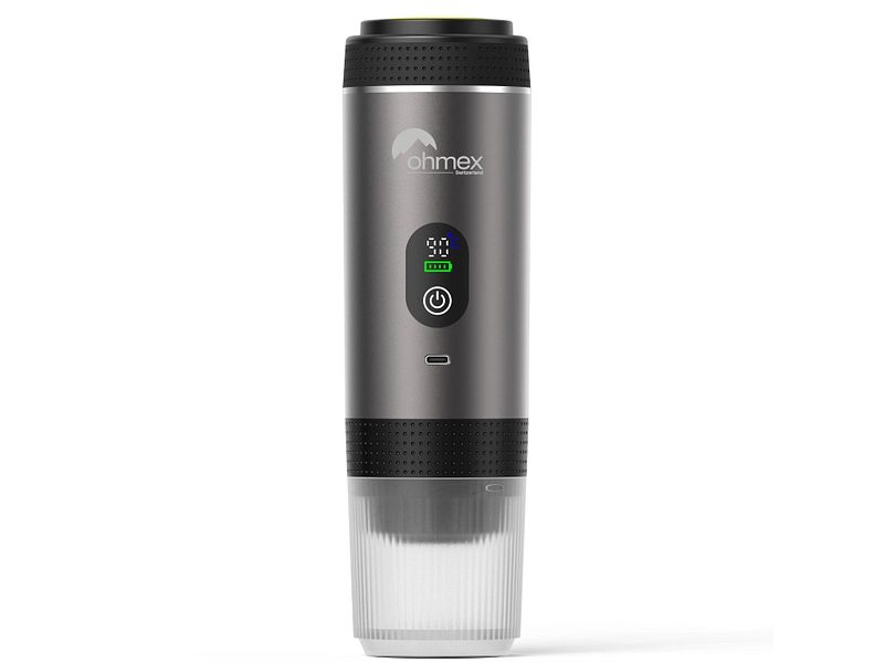Ohmex Tragbare 3in1 Reise-Kaffeemaschine
