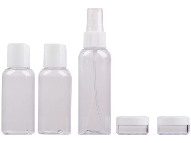 DUNLOP Set isothermischer Flaschen 10cl plastik durchsichtig 5-teilig