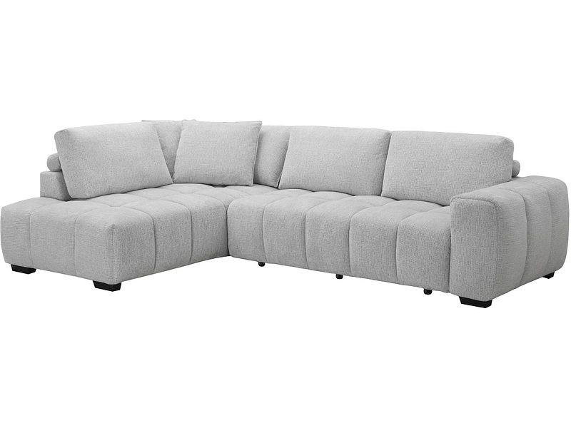 Ecksofa JUST 4 YOU BYBY II Stoff grau