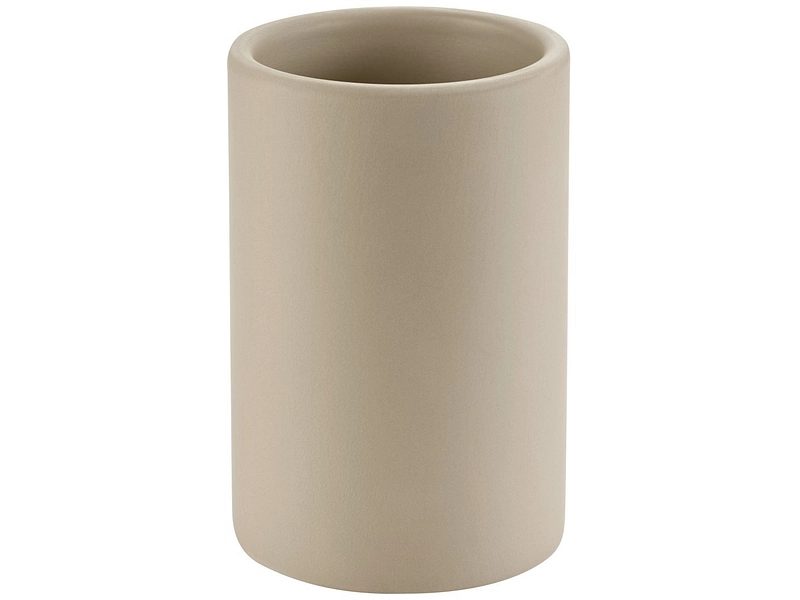 diaqua Mundspülbecher Zylo aus Keramik matt, beige