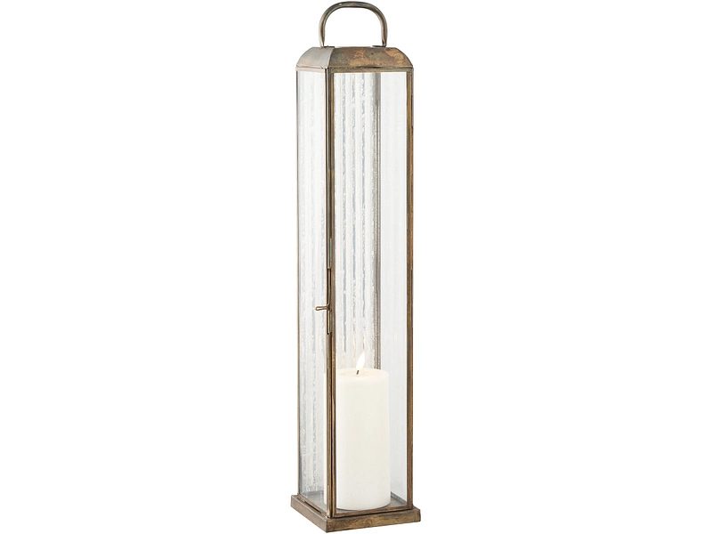 HOUSE NORDIC Laterne HERSLEV 60cm antik