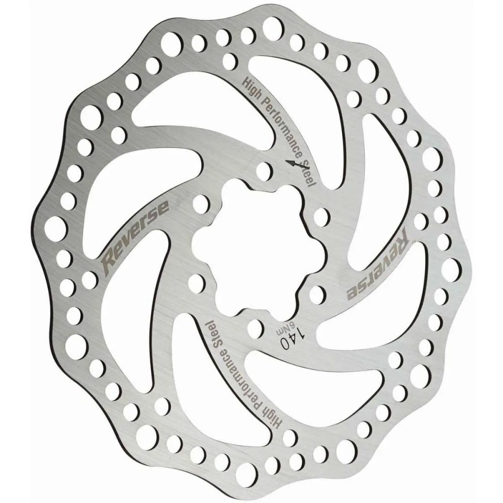 Reverse Brake Disc 6-Loch silber 140mm 2019 Bremsscheiben