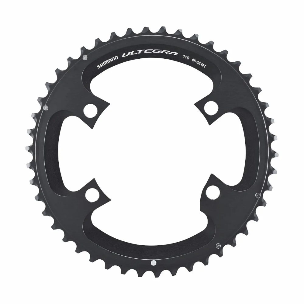 Shimano Ultegra FC-R8000 Kettenblatt 11-fach MT schwarz 46T 2019 Kettenblätter