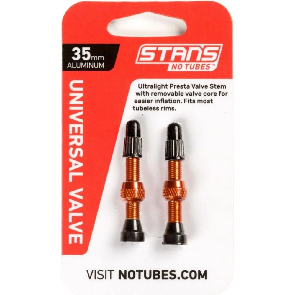 NoTubes Ventil Tubeless 35 mm, Orange