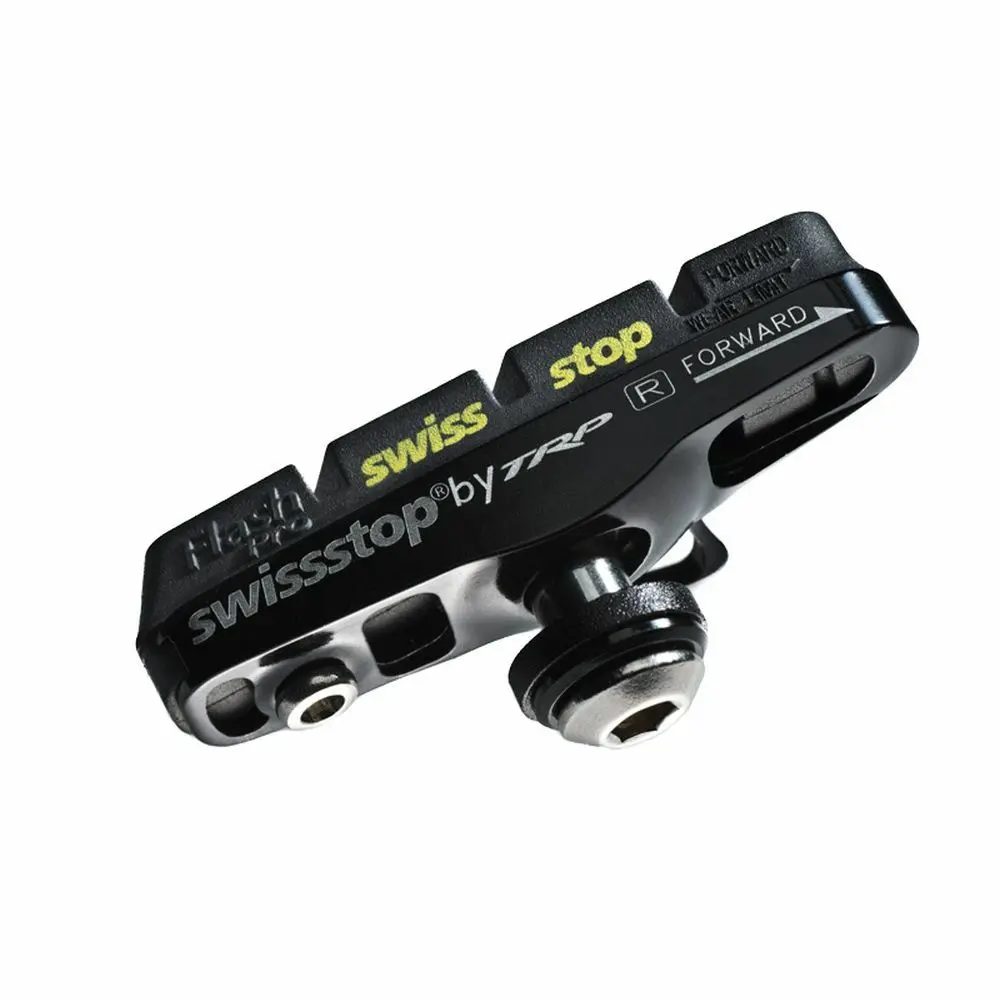 SwissStop Full FlashPro Bremsbeläge für Shimano/SRAM Carbon schwarz 2019 Felgenbremsbeläge