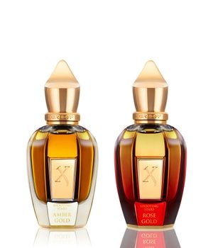 Shooting Stars Amber Gold & Rose Gold by Xerjoff Gift Set -- 1.7 oz EDP in Amber Gold + 1.7 oz EDP in Rose Gold