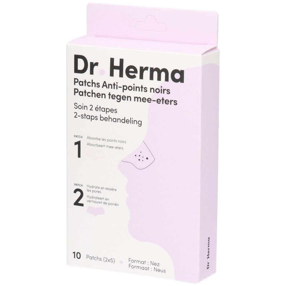 DR. Herma 2-Stufen-Pflaster gegen Mitesser