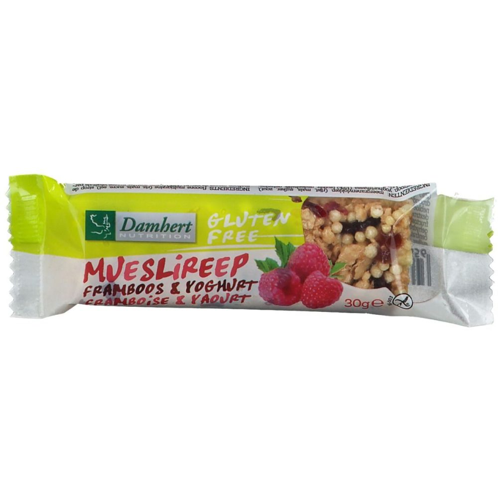 Damhert Müsliriegel mit Himbeer & Joghurt glutenfrei