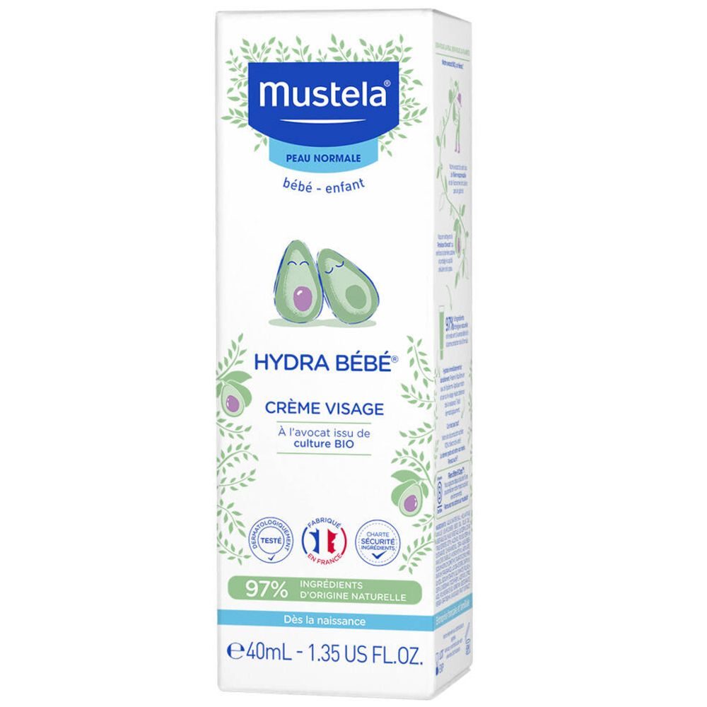mustela Hydra Bébé Gesichtscreme normale Haut (40 ml)