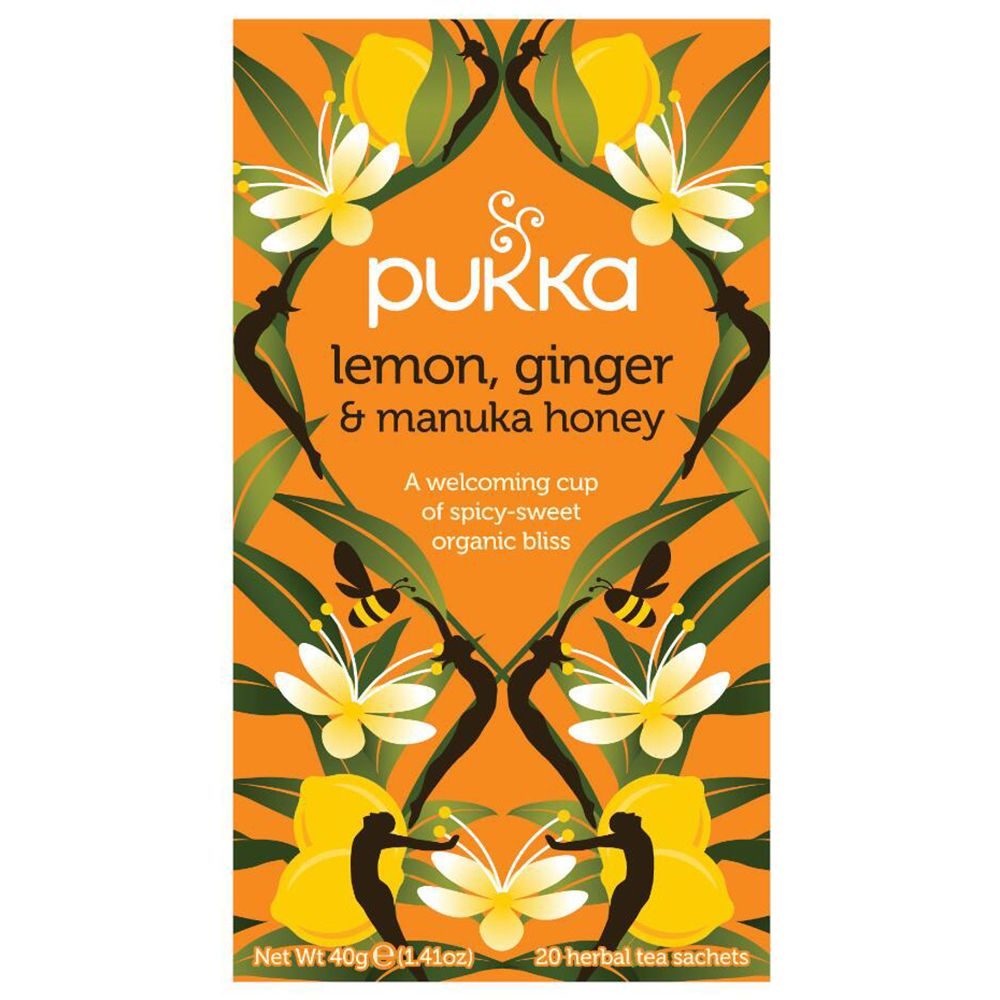 Pukka Zitronen- Ingwer Manuka-Honig Tee