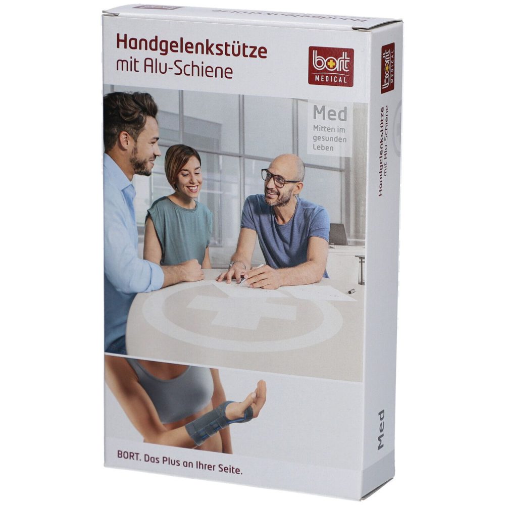 bort Handgelenkstütze Schiene rechts M schwa (1 Stück)