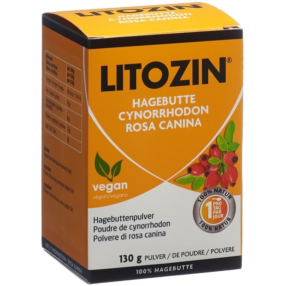 Litozin Hagebuttenpulver (130 g)