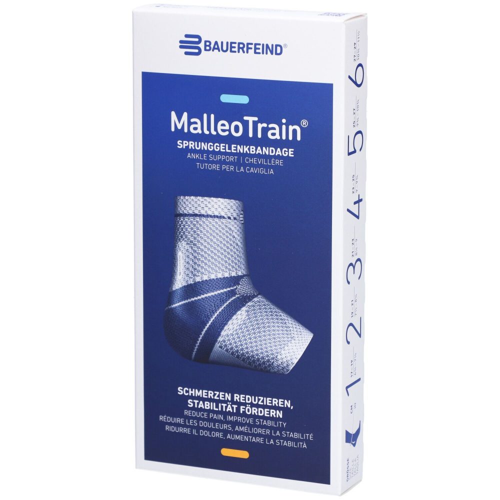 MalleoTrain Aktivbandage Grösse 3 rechts titan (1 Stück)