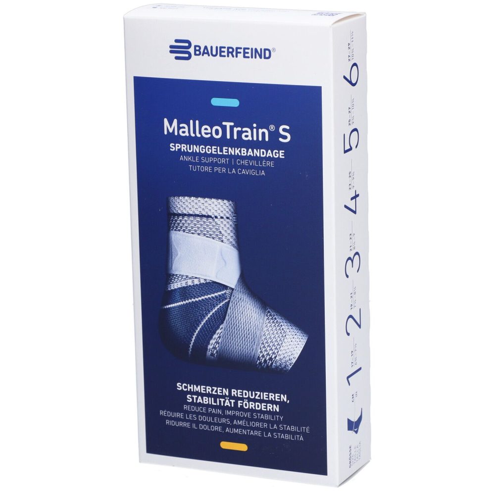MalleoTrain S Aktivbandage Grösse 3 links titan (1 Stück)