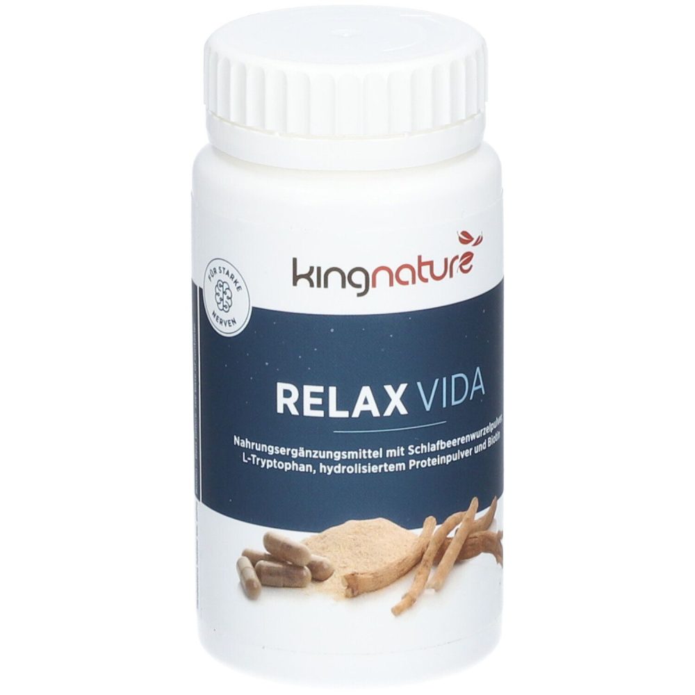 Kingnature Relax Vida Kapseln 60 Stück