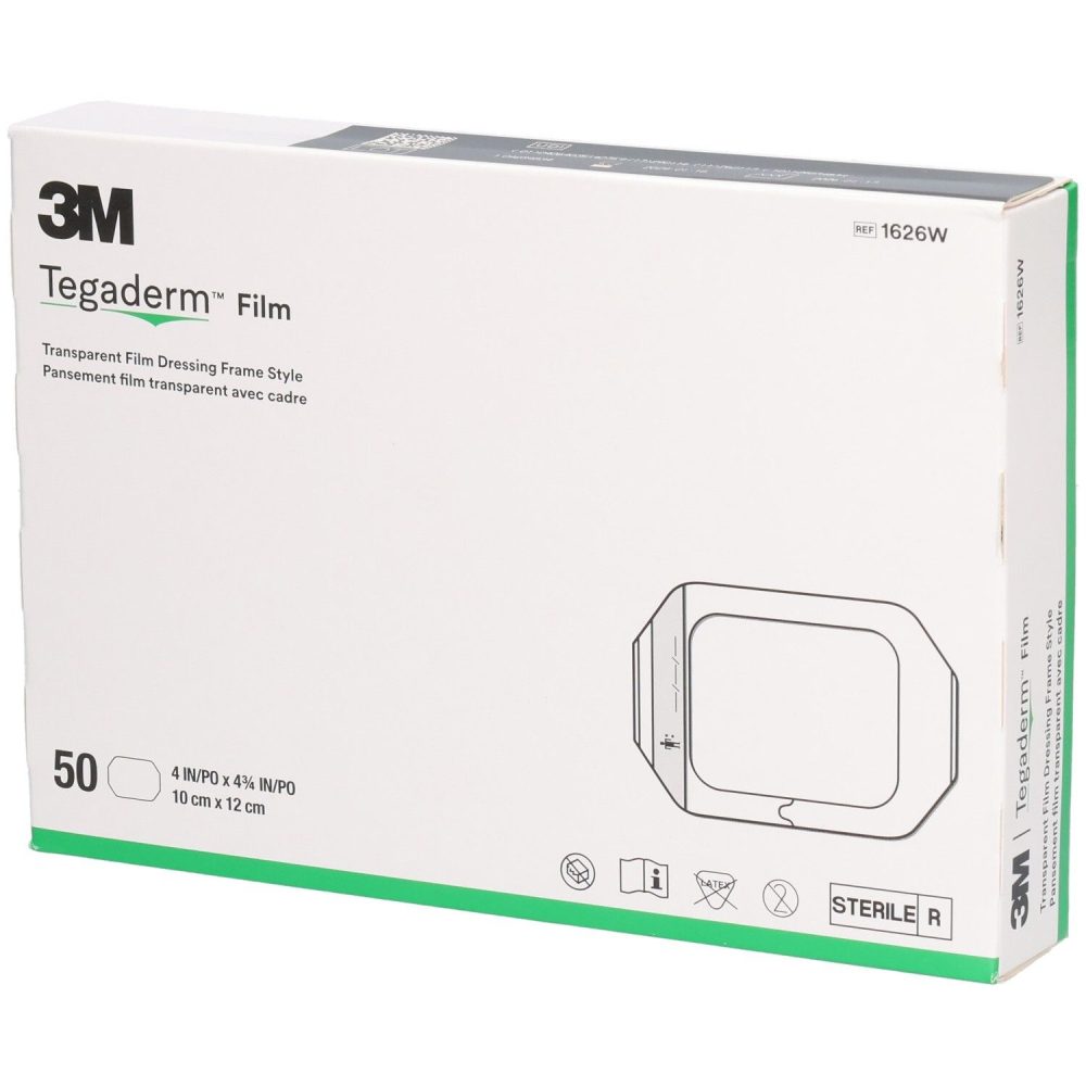 3M Tegaderm Film Transparentverband 10x12cm (50 Stk)