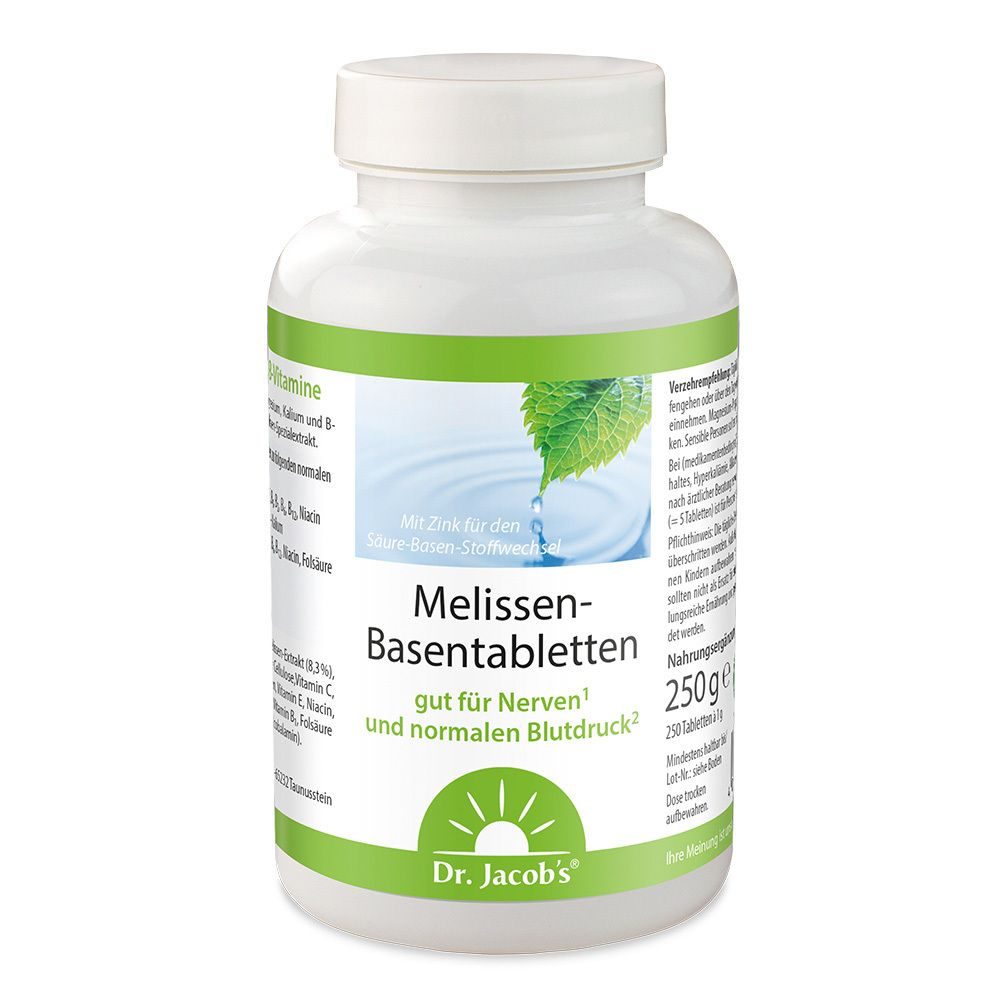 Dr. Jacob's Melissen-Basentabletten (250 Stk)