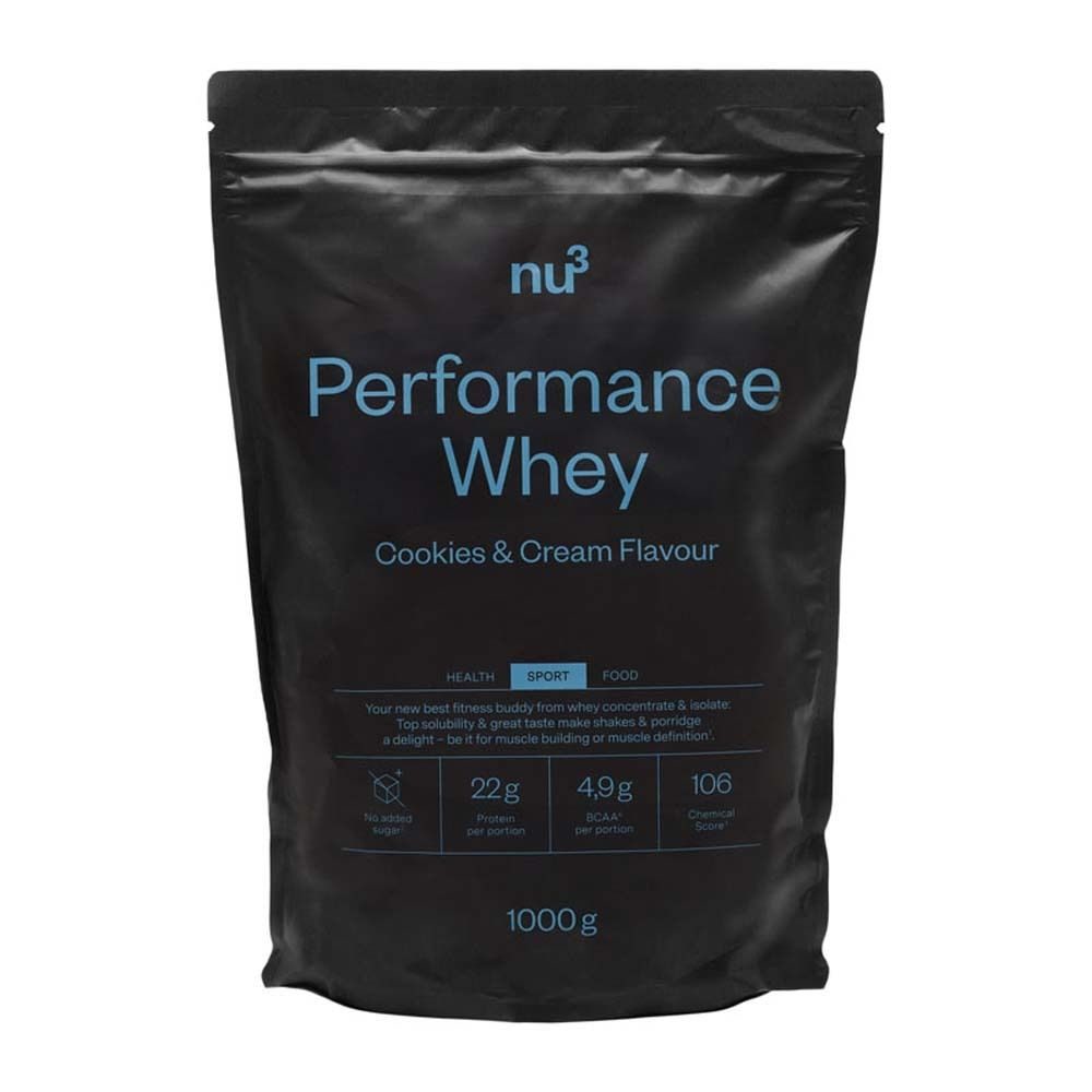 nu3 GmbH, nu3 GmbH nu3 Performance Whey Cookies-Cream - Proteinpulver