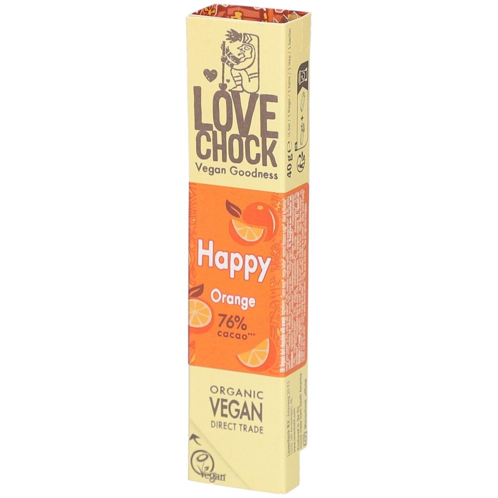 Love Chock Happy Orange