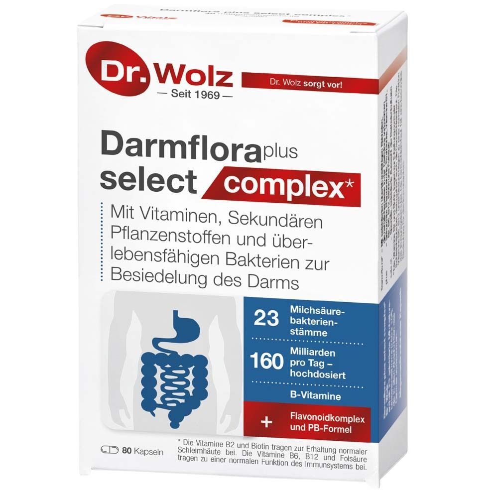 Dr. Wolz Darmflora Plus Select Complex Kapsel (80 Stück)
