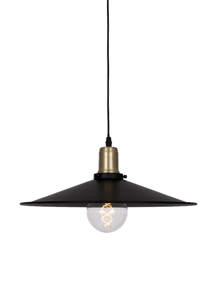 Globen Lighting-Disc Pendant, Black