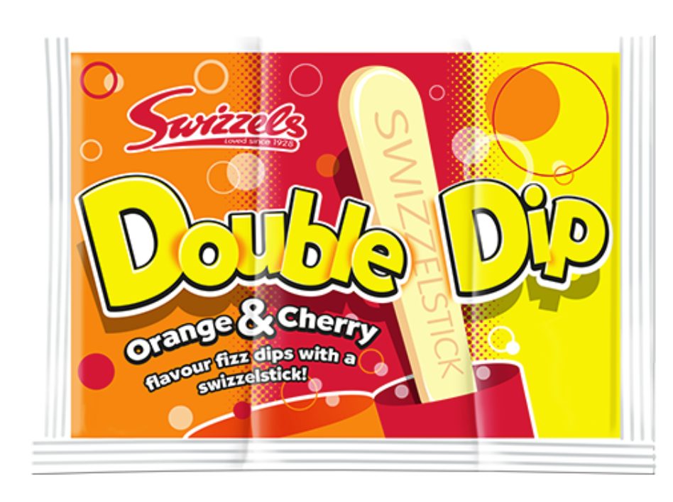 Swizzels Double Dip Stäbchen & Schleckpulver
