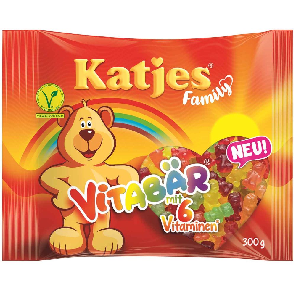 Katjes Family Vitabär 300g