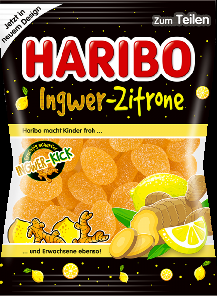 Haribo Ingwer Zitrone 160g