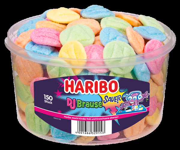 Haribo Dj Brause Fruchtgummi 150 Stück