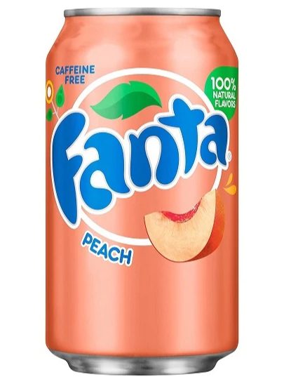 Fanta USA Peach, 355 ml