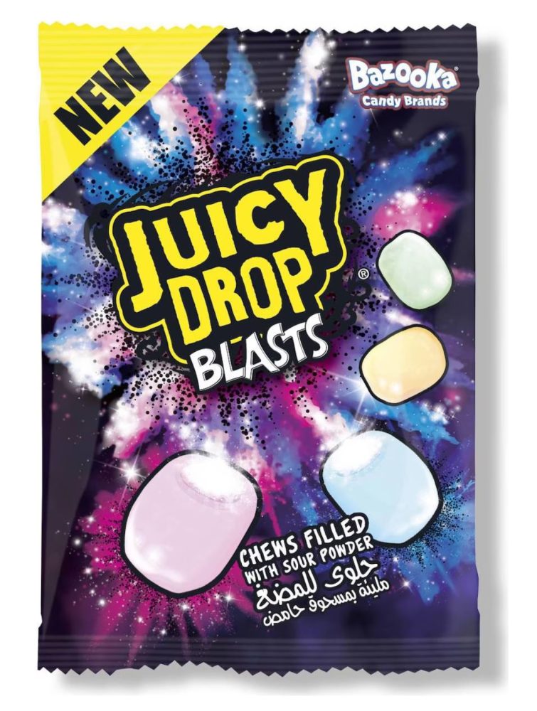 Bazooka Juicy Drop Blasts 120g